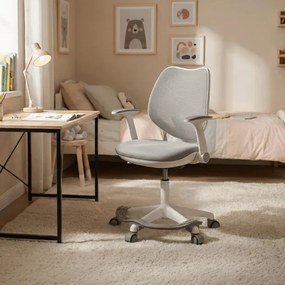 Detská otočná stolička sivá KA-C806 GREY
