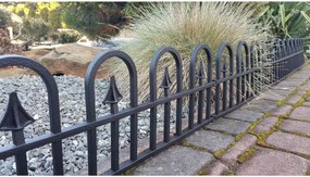 Záhradný plôtik Bolt hnedá, 2,3 m