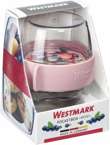 Westmark Dvojdielna dóza na desiatu MINI, 400 ml, ružová, S