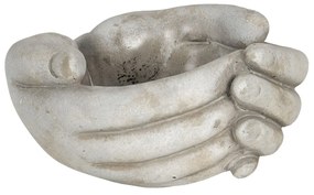 Kvetináč v dizajne zopätých rukách Jointes - 18 * 16 * 9 cm