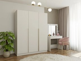 Šatníková skriňa Servirle 1 (kašmír). Akcia -20%. Vlastná spoľahlivá doprava až k Vám domov. 1132687
