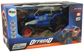 LEAN TOYS Off-road auto na diaľkové ovládanie 2,4 GHz 1:16  modré  RTR