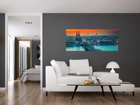 Obraz - Kolín nad Rýnom (120x50 cm)