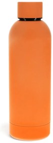 Oranžová cestovná fľaša z nehrdzavejúcej ocele 500 ml – Rex London