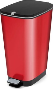 KIS Odpadkový kôš Chic Bin L - kovový červený, 50 l