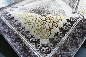 BE Koberec Elite 8755 BEIGE – béžový obdĺžnikový Rozmer: 140x190 cm