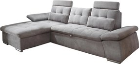 XXXLutz ROHOVÁ SEDAČKA, textil, kompozitné drevo, bahenná hnedá MID.YOU - Sedačky - 002220026402