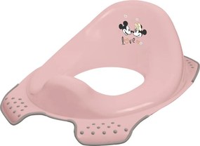 Sedátko detské na WC UH protišmykové MINNIE MOUSE severská ružová KLC