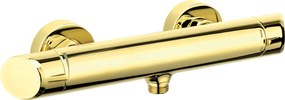 Deante Arnika, termostatická nástenná sprchová batéria, zlatá lesklá, BQA_Z40M