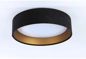 LED Stropné svietidlo GALAXY 1xLED/24W/230V čierna/zlatá