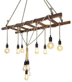 Luster na lanku MERDIVEN 12xE27/40W/230V