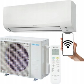 Klimatizátor Daikin Sensira 3,3 kW 40 m2 WiFi Efektívna Domáca Klimatizácia