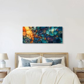 Obraz - Sklenená mozaika (120x50 cm)