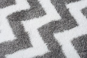 TA Koberec 5446A BIELA / L.ŠEDÁ 42 OPTIMÁLNA Rozmer: 200x300 cm