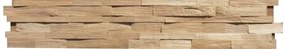 DUB ŠTIEPANY Stepwood ® Natural, 1250 x 210 mm (0,2625 m²) - stenové obkladové panely