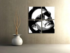 Ručne maľovaný POP Art obraz Bono-U2 | rôzne rozmery