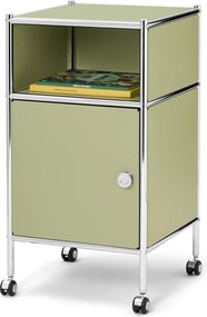 Kovová skrinka na kolieskach »CN3 Kids«, pistáciová