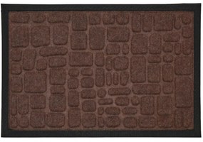 Vonkajšia rohožka Simple Brown, 60x40 cm