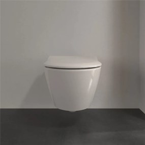 VILLEROY &amp; BOCH Subway 2.0 závesné WC s hlbokým splachovaním bez vnútorného okraja, 370 x 560 mm, Pergamon, s povrchom CeramicPlus, 5614R0R3