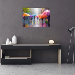 Obraz - Daždivý deň (70x50 cm)
