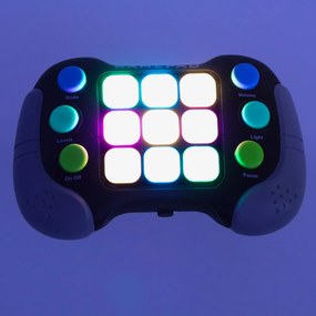 KIK Elektronická logická antistresová hra Memory Light – konzola s 4 režimami