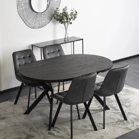 PROXIMA.store - Okrúhly stôl LUKAS FARBA: biela, FARBA NÔH: drevo