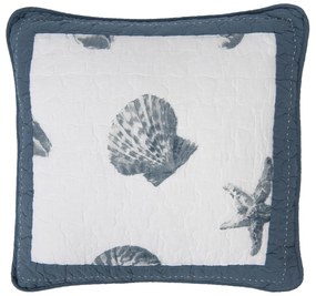 Bavlnený povlak na vankúš s mušľami - 40 * 40 cm