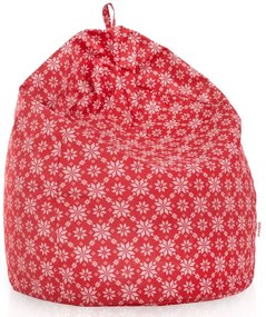 Sedací vak SAKO červené Snehulienky