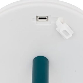 Atmosphera - LED RGB Nabíjacia vonkajšia stolná lampa ZACK LED/3,7V IP44 tyrkysová