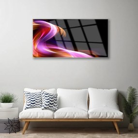 Obraz na skle Abstrakcie vlna umenie 140x70 cm