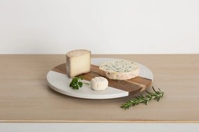 Mramorový otočný servírovací podnos Marie, (fi) 35 cm