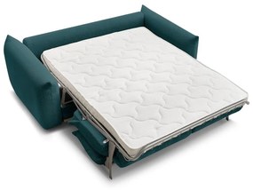 Modrá rozkladacia pohovka 214 cm Ernest – Bobochic Paris