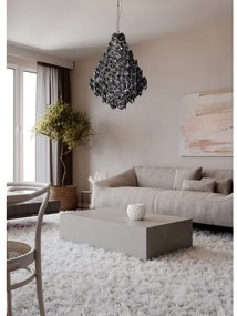 ByRydens 4200940-6513 - Luster na reťazi MONARQUE GRANDE 11xE14/5W/230V čierna