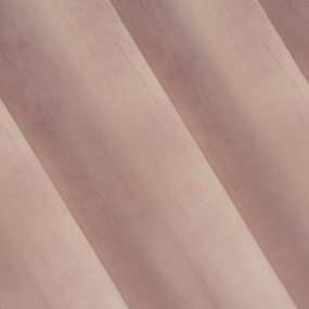 ZATEMŇOVACÍ ZÁVES NA KRÚŽKOCH PERI 140X250 CM PÚDROVO RUŽOVÁ