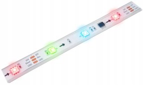 BERGE Digitálny pásik LED - RGB - IP20 - 5m - dúhový efekt