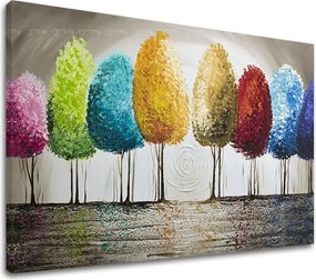 Obraz na plátne STROMY 1 dielny XOBAM039E1