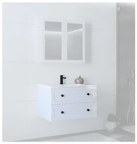 Skrinka pod umývadlo Bondi 80 cm, biela