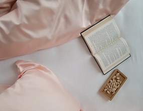 Posteľná bielizeň - Luna powder Bambusový satén 1x 140/200, 1x 70/90