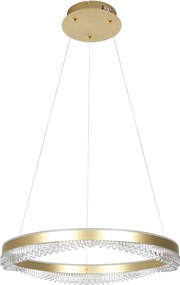Závesné LED svietidlo Preciosa, 1x LED 52w, 4000k, g
