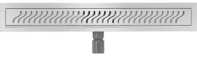 Mexen Flat nerezový sprchový žľab 70 cm vzor M09, 1028070-15