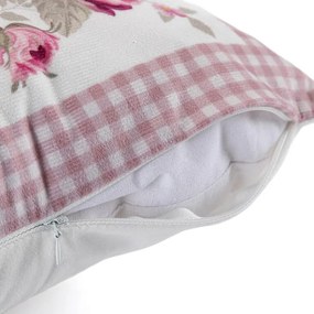 Sada 2 ks obliečok na vankúšiky PNÚCA RUŽA 40 x 40 cm