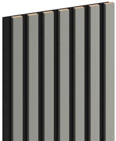 Mexen Lam-F, akustické stenové lamely 275 × 31,5 cm, filc 6 mm, sivá matná, S105-275317-2812-052