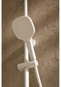 KFA Armatura 5756-910-44 - Sprchová sada s termostatickou batériou MALAGA biela