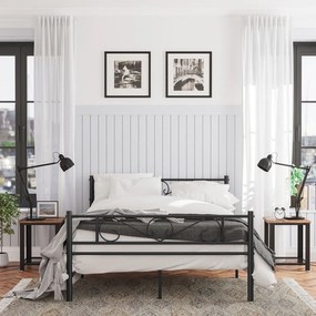Rám dvojlôžkovej postele 198 x 141,8 x 86,4 cm VASAGLE RMB063B01
