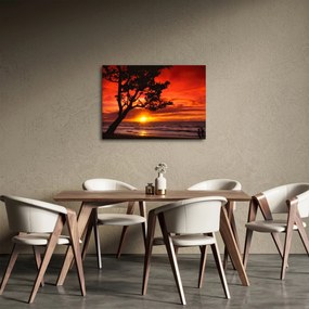 Obraz - Západ slnka (70x50 cm)
