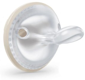 Dojčenský cumlík  NUK MommyFeel 0-9m 2 ks modro sivá