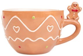 Hrnček BISCOTTO hnedý 873312 400 ml