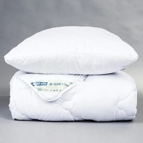 Vetro plus Set prikrývky a vankúše Natur Line - Aloe Vera, Calme 140x200 cm 70x90 cm