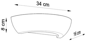 Nástenné svietidlo OSKAR 1xE27/60W/230V