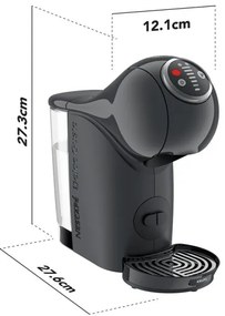 Krups - Kávovar na kapsule NESCAFÉ DOLCE GUSTO GENIO S 1500W antracit
